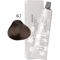 Крем-краска FRAMCOLOR ECLECTIC CARE 6.1 темный блондин пепельный, 60 мл