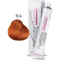 Крем-краска для волос FRAMCOLOR GLAMOUR, 9,4 медный очень светлый блондин