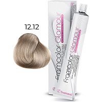 Крем-краска для волос FRAMCOLOR GLAMOUR, 12,12 суперосветлитель пепельный