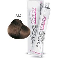 Крем-краска для волос FRAMCOLOR GLAMOUR, 7,13 русый олива
