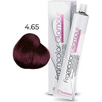 Крем-краска для волос FRAMCOLOR GLAMOUR, 4,65 фиолетовый натуральный средний каштан