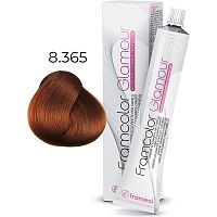 Крем-краска для волос FRAMCOLOR GLAMOUR, 8,365 блондин розовое зотоло