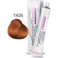 Крем-краска для волос FRAMCOLOR GLAMOUR, 7,635 Натуральный Ирландский Блонд