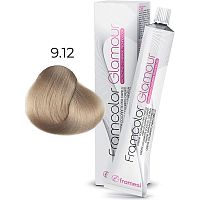 Крем-краска для волос FRAMCOLOR GLAMOUR, 9,12 пепельный натуральный очень светлый блондин