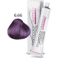 Крем-краска для волос FRAMCOLOR GLAMOUR, 6,66 чистый фиолетовый, 100 мл
