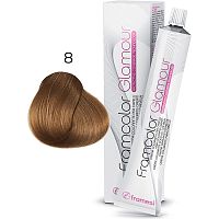 Крем-краска для волос FRAMCOLOR GLAMOUR, 8 светлый блондин