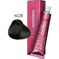 Крем-краска FRAMCOLOR 2001, 4CB средне-каштановый холодный коричневый 4,012