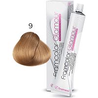 Крем-краска для волос FRAMCOLOR GLAMOUR, 9 очень светлый блондин